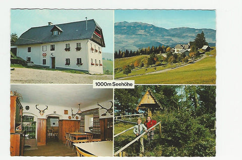 AK Glein. Fötschach 5. Jausenstation u. Pension Kamper - Rossegger. (Sankt Margarethen bei Knittelfeld)