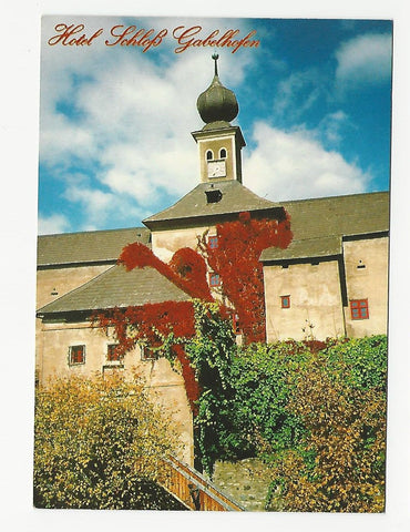 AK Fohnsdorf, Schloßgasse 54. Hotel Schloß Gabelhofen.