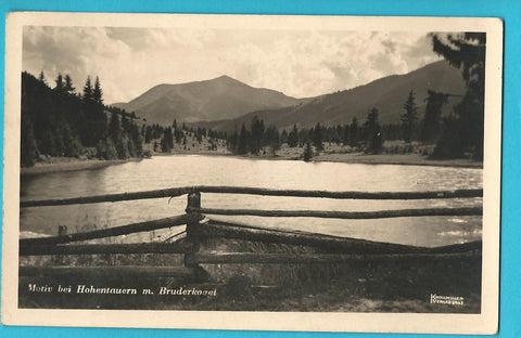 AK Motiv bei Hohentauern. mit Bruderkogel. (1932)