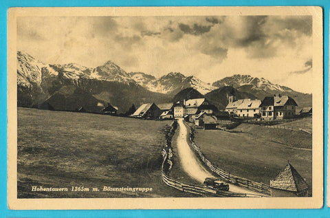 AK Hohentauern mit Bösensteingruppe. (1937)