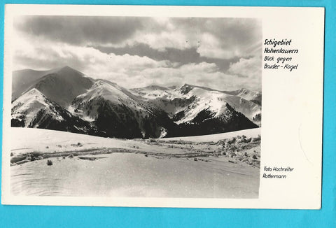 AK Schigebiet Hohentauern. Blick gegen Bruder-Kogel.