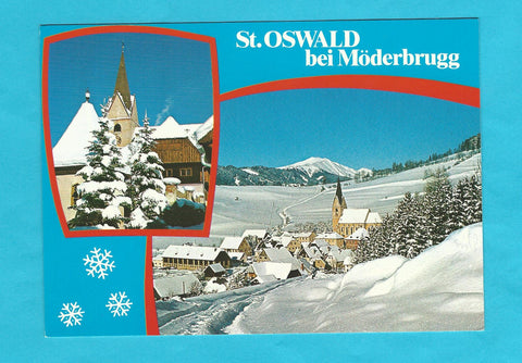 AK St. Oswald bei Möderbrugg.