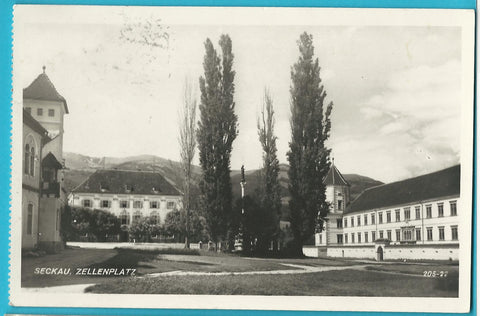 AK Seckau, Zellenplatz. (1930)