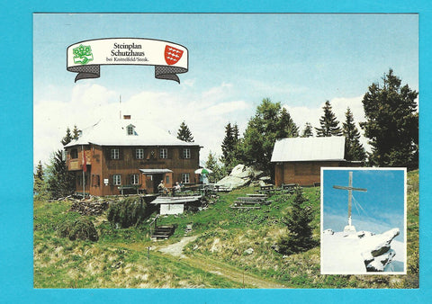 AK Naturschutzfreunde-Schutzhaus am Steinplan bei Knittelfeld.