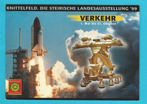 Werbe-Karte Knittelfeld. Die Steirische Landesausstellung '99.