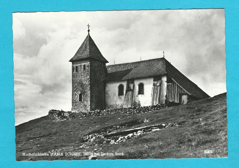 AK Hochalmkirche Maria Schnee bei Seckau.