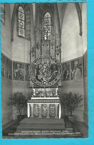 AK Benediktiner-Abtei Seckau. Bischofskapelle. Mariä Krönung. (1961)