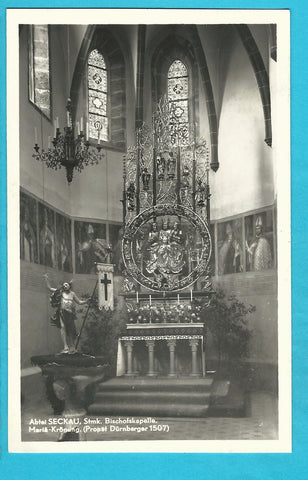 AK Abtei Seckau. Bischofskapelle. Mariä-Krönung.