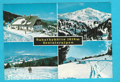 AK Sabathyhütte. Seetaleralpen.