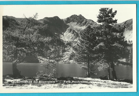 AK Gr. Scheiblsee mit Bösenstein.