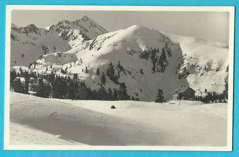 AK Edelraute-Hütte mit Gr. Bösenstein. (1928)