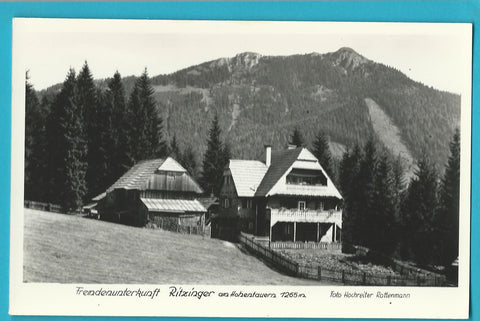 AK Fremdenunterkunft Ritzinger am Hohentauern.
