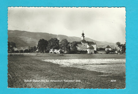 AK Schloß Gabelhofen bei Hetzendorf.