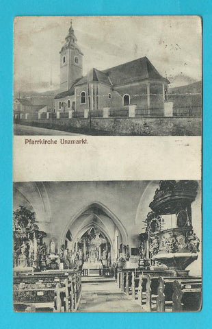 AK Pfarrkirche Unzmarkt.