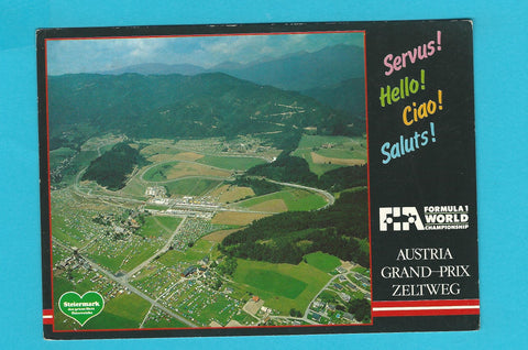 AK Austria Grand Prix Zeltweg. (1987)