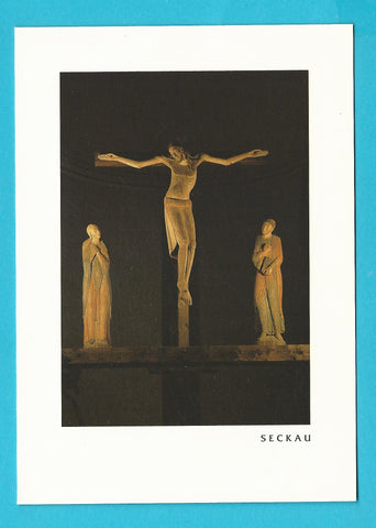 AK Seckau. Benediktinerabtei. Kreuzigungsgruppe.