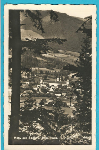 AK Motiv aus Seckau. (1942)