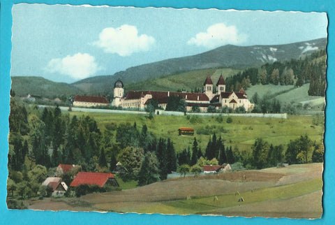 AK Abtei Seckau geg. Großen Ringkogel.
