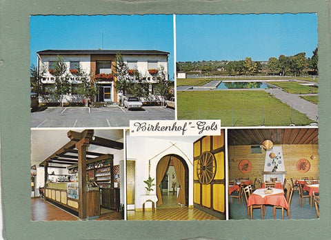 AK Gols. Birkenhof Gols. H. u. H. Beck. Festwiese 14.