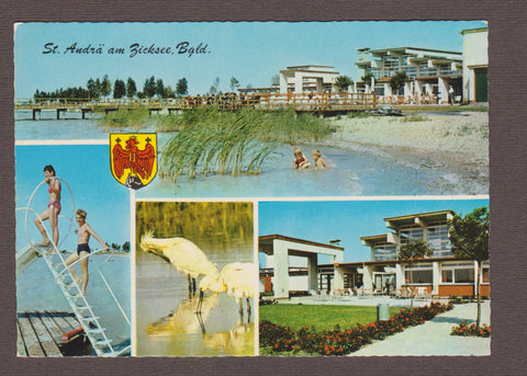 AK St. Andrä am Zicksee. Kur- und Erholungszentrum Zicksee des Kriegsopferverbandes.