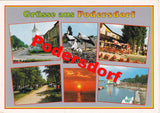 AK Grüsse aus Podersdorf.