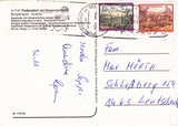 AK Grüsse aus Podersdorf.