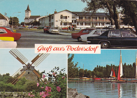 AK Gruß aus Podersdorf.