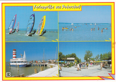 AK Feriengrüße aus Podersdorf.