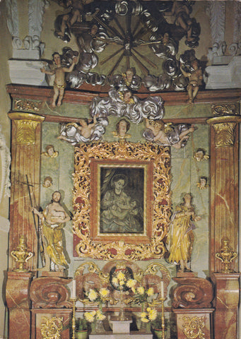 AK Frauenkirchen. Wallfahrtskirche. Gnadenbild.
