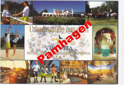AK Pamhagen. Pannonia. Hotel- und Feriendorf. Vila Vita. Storchengassen 1.