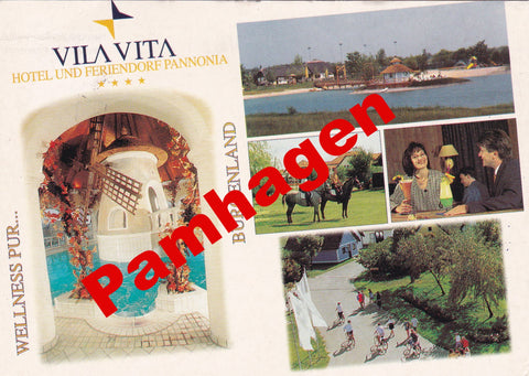 AK Pamhagen. Pannonia. Hotel- und Feriendorf. Vila Vita. Storchengassen 1.