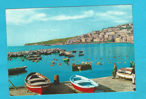 AK Napoli. Panorama da Posillipo visto.