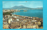 AK Napoli - Panorama e Vesuvio.