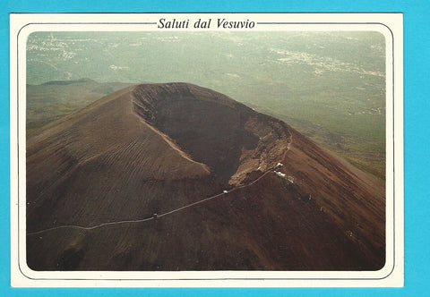 AK Napoli. Saluti dal Vesuvio.