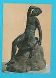 AK Museo Nazionale di Napoli. Statua di Satiro dormiente.
