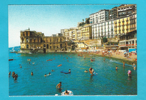 AK Napoli. Posillipo e Palazzo Donn'Anna.
