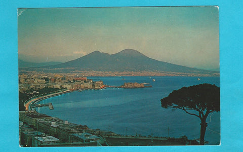 AK Napoli. Panorama notturno.