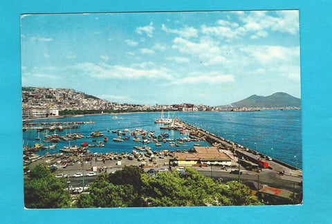 AK Napoli. Mergellina e Vesuvio.