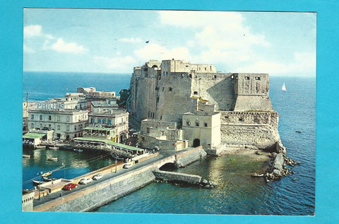 AK Napoli. Castel dell'Ovo e Borgo Marinaro.