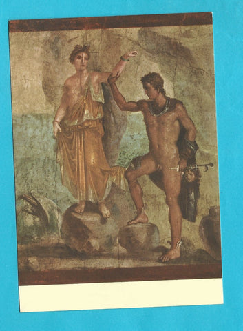 AK Napoli - Museo Nazionale. Perseo e Andromeda. (Pompei)