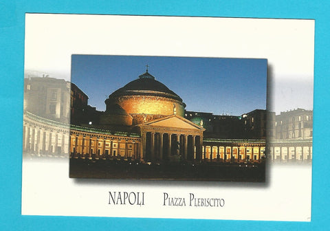 AK Napoli. Piazza Plebiscito.