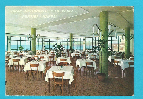 AK Portici (Napoli) Ristorante La Perla. Corso Garibaldi 185.