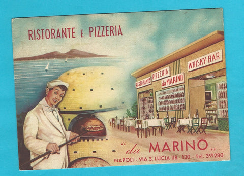 AK Napoli. Ristorante e Pizzeria da Marino. Via S. Lucia.