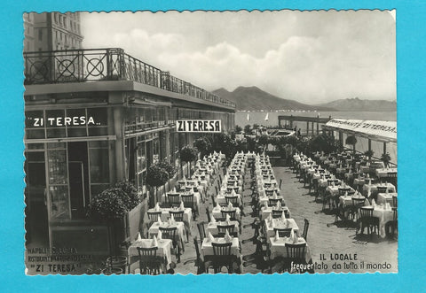 AK Napoli. S. Lucia. Ristorante Internazionale Zi Teresa.