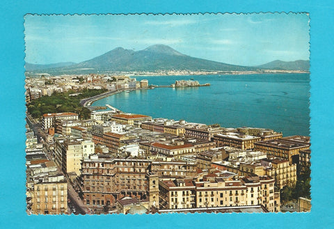 AK Napoli - Panorama e Vesuvio.