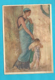 AK Neapel. Museo Nazionale. Der bestrafte Eros (Wandbild aus Pompeji)