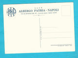 AK Napoli. Albergo Patria. Via G. Sanfelice 47.
