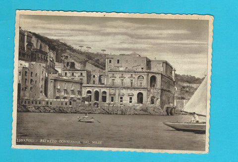 AK Napoli. Palazzo Donn'Anna dal Mare.