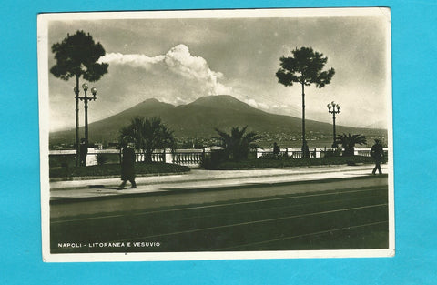 AK Napoli - Litoranea e Vesuvio.