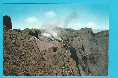 AK Vesuvio. Fumarola nel cratere.